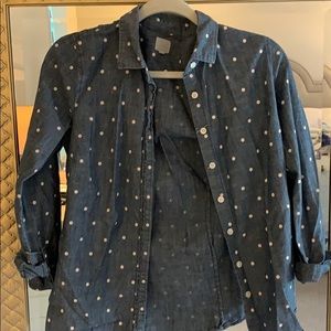 J. Crew chambray button down